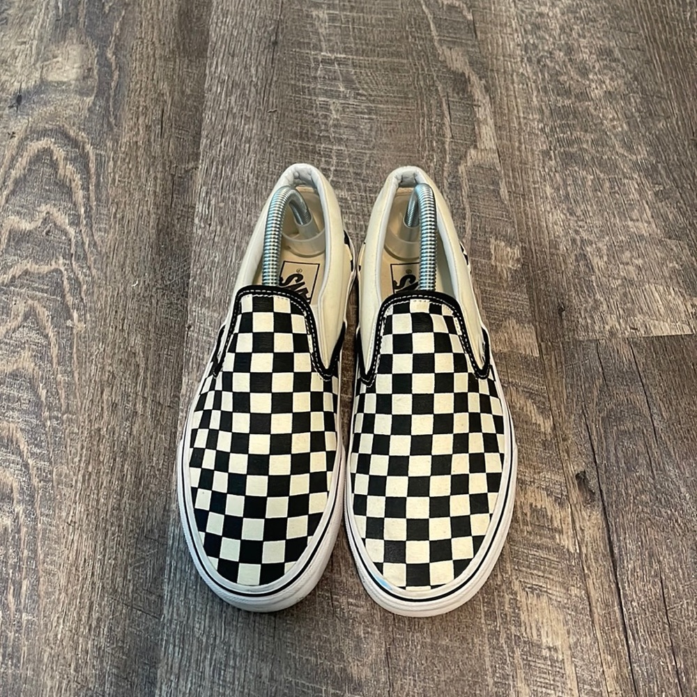 Checkered Vans